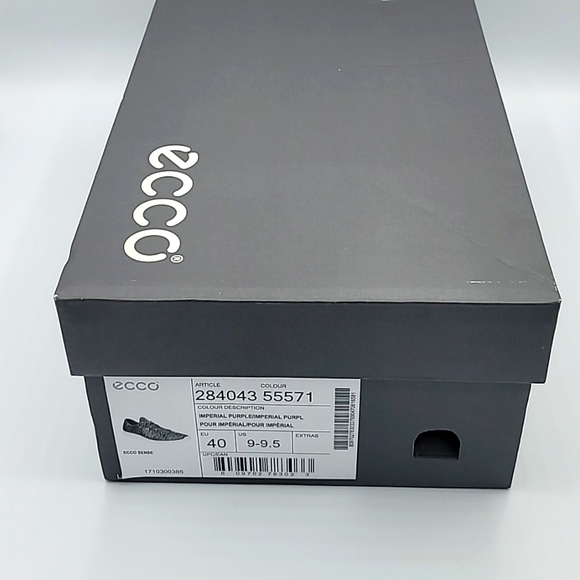 NWB! Ecco Sense Sneaker Imperial Purple Women’s Size 9-9.5 (US) 40 (EU) - Picture 10 of 10